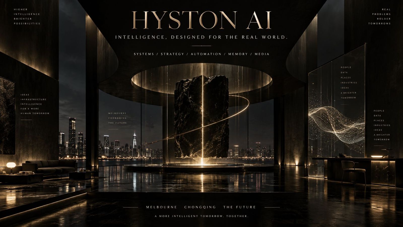 AI HYSTON production workspace