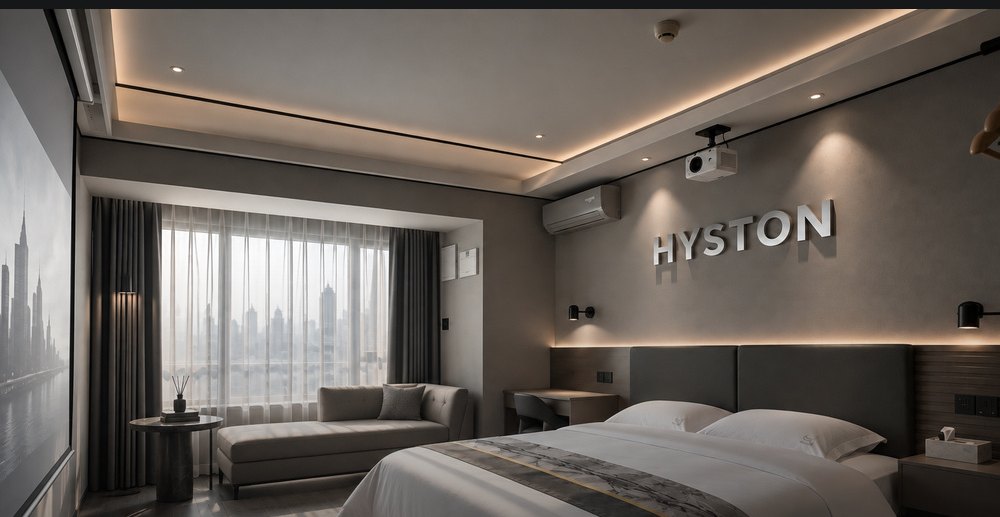 A Le Dian HYSTON Hotel 2.0 guest room in Chongqing